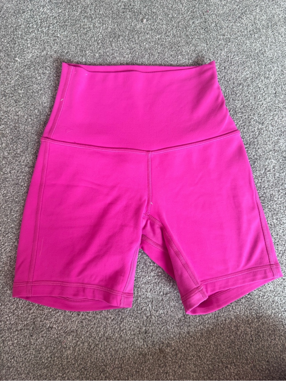 lululemon  High-Rise Bike Shorts in Hot Pink